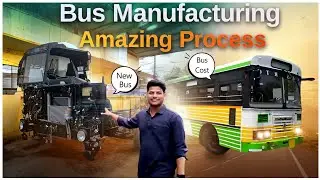 Bus body building video | 👀 Ashokleyland 🤯 bus manufacturing video 2024 #apsrtc #bus #autonagar