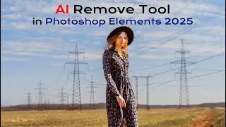 AI-powered Remove Tool in Photoshop Elements 2025