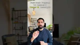 Learn FastTrack Program to become a Power BI Developer  