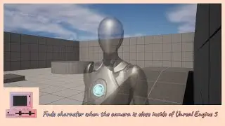 Fade character when the camera is close | UE 5