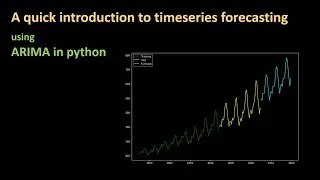 163 - An introduction to time series forecasting - Part 3 Using ARIMA in python