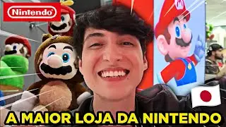 A NOVA E MAIOR Loja da Nintendo no Mundo! | Nintendo Kyoto Store Tour