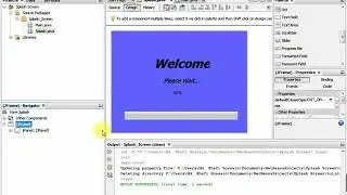 How to make Splash Screen in java