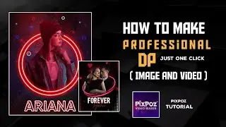 How To Make Style & Professional Dp 🔥|(simple) Pixpoz Tutorial 😲|Master Tech ❣️