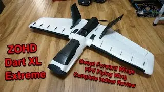 ZOHD Dart XL Extreme Swept Forward Wings FPV Flying Wing