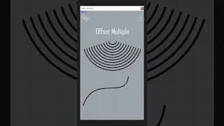Offset Multiple - Rhino Tutorial