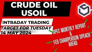 Crude Oil Trading | Crude Oil Prediction for Today Tuesday 14 May 2024 with TARGET