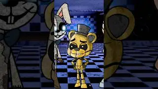 Teen Titans GO transforms into Five Nights at Freddys Spiderman SETC #fnaf #spiderman #shorts