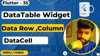 DataTable Create Tables in Flutter Urdu/Hindi