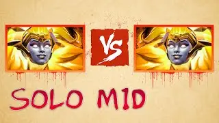 Dawnbreaker VS Dawnbreaker Solo Mid DOTA 2 Валора VS Валора Соло Мид ДОТА 2