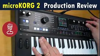 microKORG 2 Production Model Review // How it competes with today’s synths // Tutorial