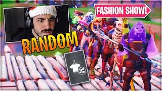 *RANDOM* Fortnite Fashion Show! FIRE Skin Competition! Best DRIP & COMBO WINS!