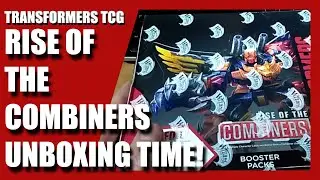 Transformers TCG Rise of the Combiners Card Unboxing