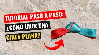 Como Unir una Cinta Plana o Hacer el Nudo Plano