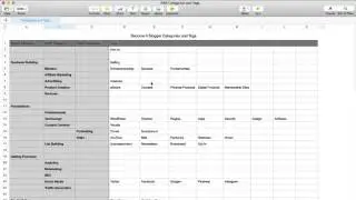 How to Create a WordPress Categories and Tags Spreadsheet