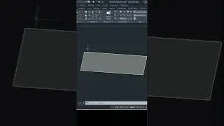 How To use Planar Surface and Thicken Command in AutoCAD 3D