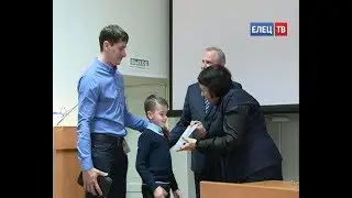 В администрации Ельца подвели итоги ежегодного конкурса на лучшее новогоднее оформление