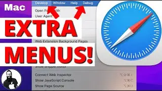 How To Enable Safari's Hidden Debug Menu & Safari's Develop Menu