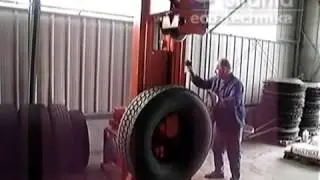 Агрегат резки автомобильных шин