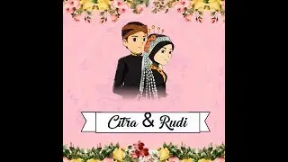 TEMPLATE VIDEO UNDANGAN PERNIKAHAN PINK SIMPLE (MURAH)