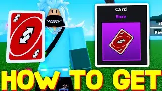 HOW TO GET CARD in MEME SEA! ROBLOX MEME SEA UNO CARD WEAPON GUIDE!