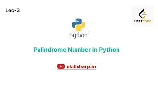 Palindrome Number | Leetcode | Easy | Python