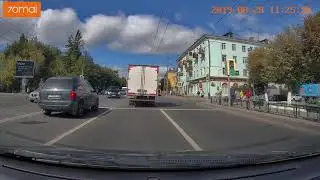 Xiaomi 70mai dash cam pro midrive d02 (Xiaomi 70mai pro) / Дневная съемка