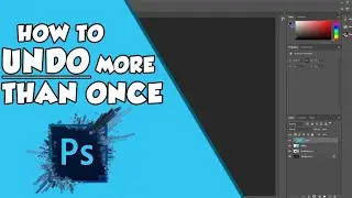 Adobe Photoshop Tutorial: How to do MULTIPLE Undo's
