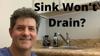 Sink Won't Drain? Here's The Fix!