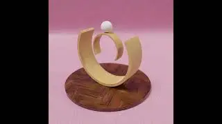 Satisfying Looping Ball Animation Render 