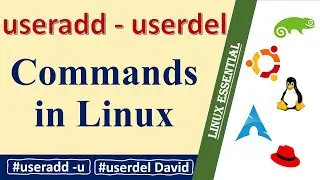 How to create and delete users in Linux || useradd || userdel