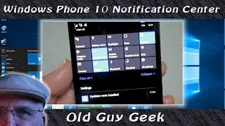 Windows Phone 10 Notification Center Setup and Use