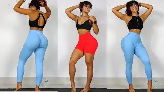 Sexy Fitness Girl Models Her Fitness Clothing Line