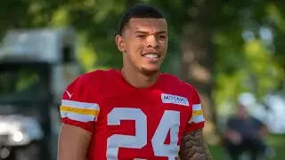 Skyy Moore, Kansas City Chiefs Wide Receiver, Talks About What It's Like Working With QB Mahomes