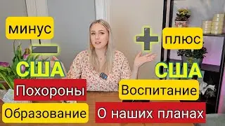 Плюсы и МИНУСЫ США/О планах/Образование/Воспитание/Похороны/ Ответы на вопросы/Лиса в Америке/ Влог