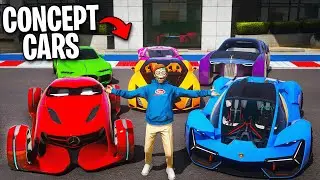 Collecting RARE Concept Cars in GTA 5!
