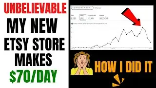 I make $70 per Day on Etsy [See Proof] | Selling Printables 2024 Review | How I did it
