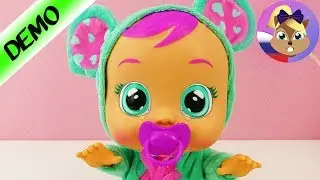 Кукла плакса по имени Лала CryBabies Imc Toys распаковка и демонстрация