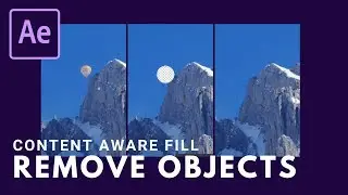 Quick & Easy Content Aware Fill Tutorial in After Effects