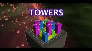 How to Play and Solve Towers Puzzles (Sudoku-like Numbers Brain Game)