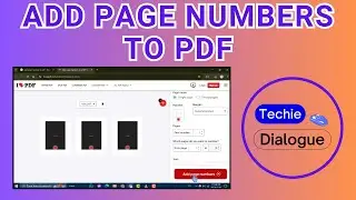 How to Add Page Numbers to PDF