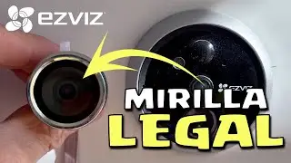 Esta MIRILLA INTELIGENTE si es LEGAL | EZVIZ HP2