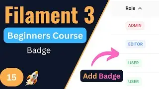 Badge  | Filament 3 Tutorial for Beginners EP15