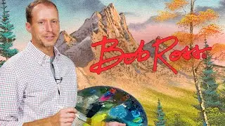 Paint Like Bob Ross with Nicholas Hankins | Western Peaks | Keeping The Bob Ross Dream Alive