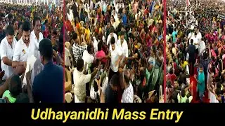 Udhayanidhi Stalin Mass Entry to Madurai | Government Welfare Assistance Ceremony | CM MK Stalin