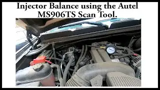 How to perform an Injector Balance Test using the Autel Maxisys Scan Tool