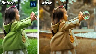 Cinematic Color Grading Effect - Color Grading in Photoshop - Photoshop Effects 2021