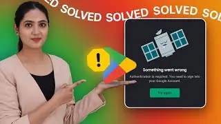 How To Fix Something Went Wrong Error On Google Play Store
