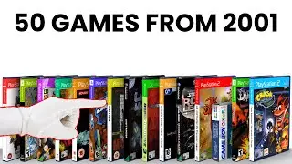 Unboxing 50 Games of 2001 (Unboxing + Gameplay)