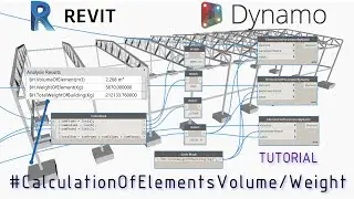 06 Сalculation Of Elements Volume Weight ( Dynamo Revit )